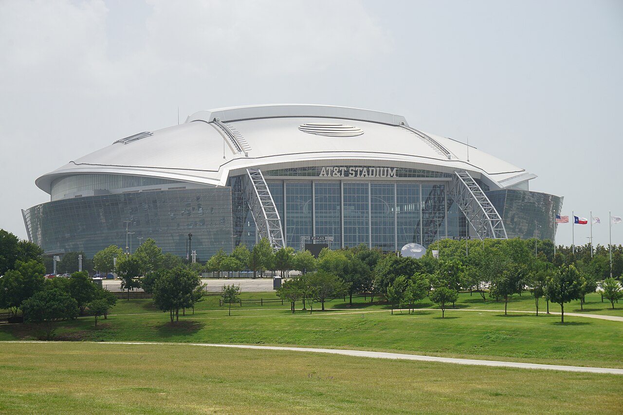 AT&T Stadium at game day