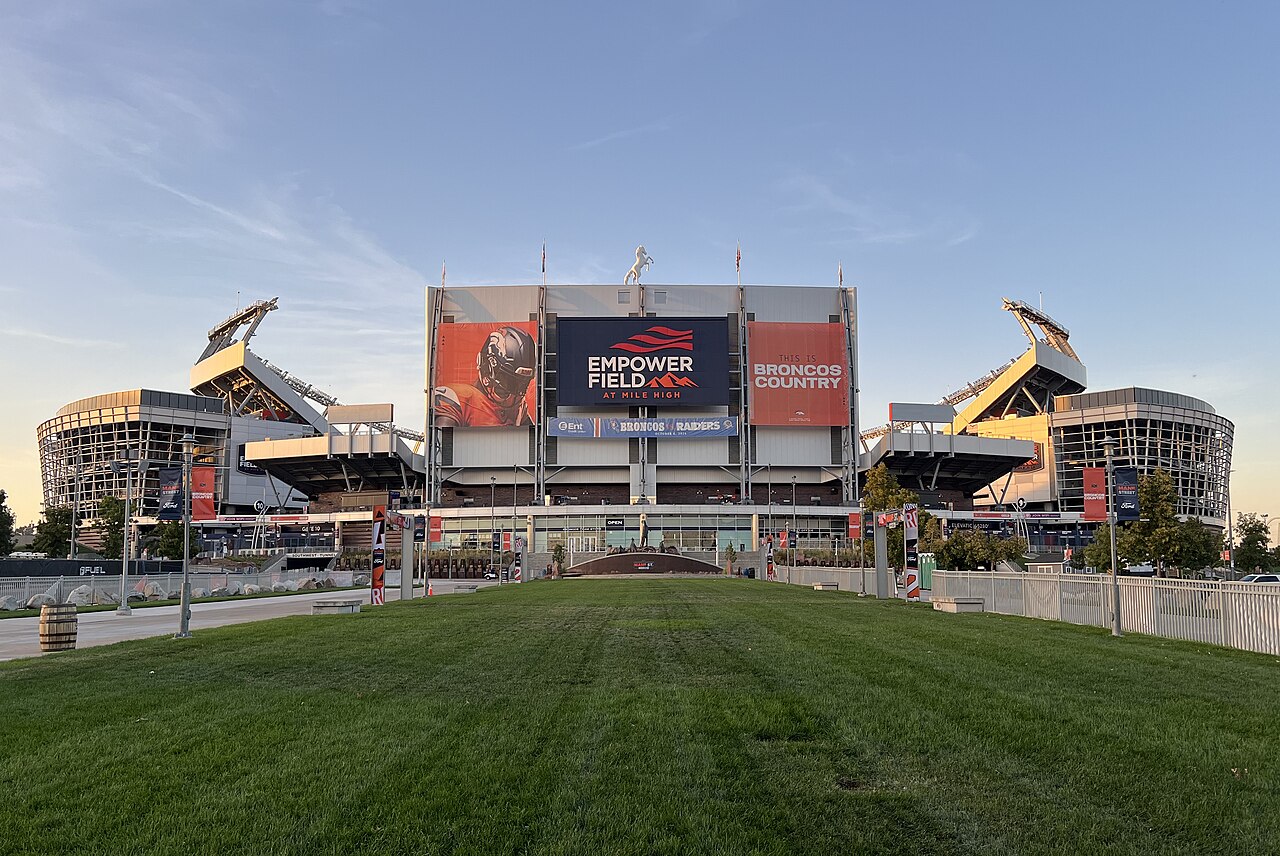 Empower Field at Mile High at game day