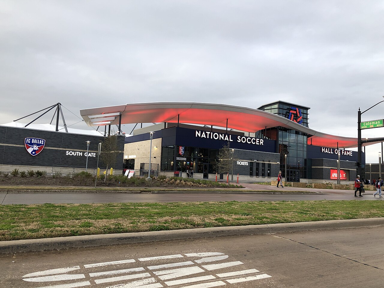 Toyota Stadium on matchday